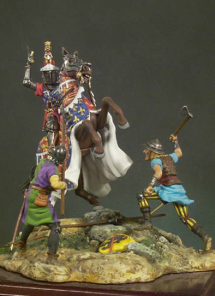 The Black Prince at Crecy