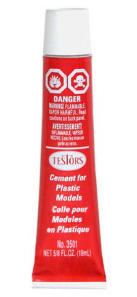 Cement for Plastic Models