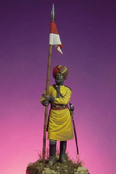 1st Bengal Cavalry Lancer. Skinner&rsquo;s horse, Duffadar 1896.