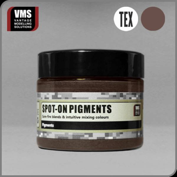 VMS Spot-On Pigment - No. 10 Dark Brown Earth TEXTURED 45ml