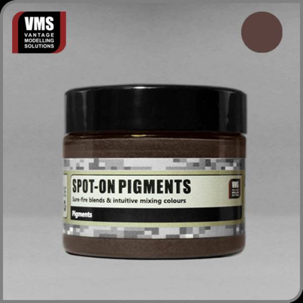 VMS Spot-On Pigment - No. 09 Dark Brown Earth 45ml