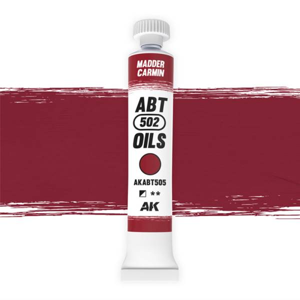 Abteilung 502 Fantasy Modeling Oil Paint- Madder Carmin (Coagulated Blood)