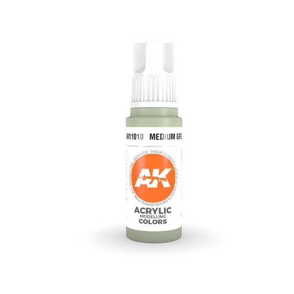 Medium Grey 3rd Generation Acrylic Paint
