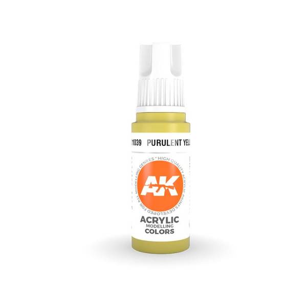 Purulent Yellow 3rd Generation Acrylic Paint