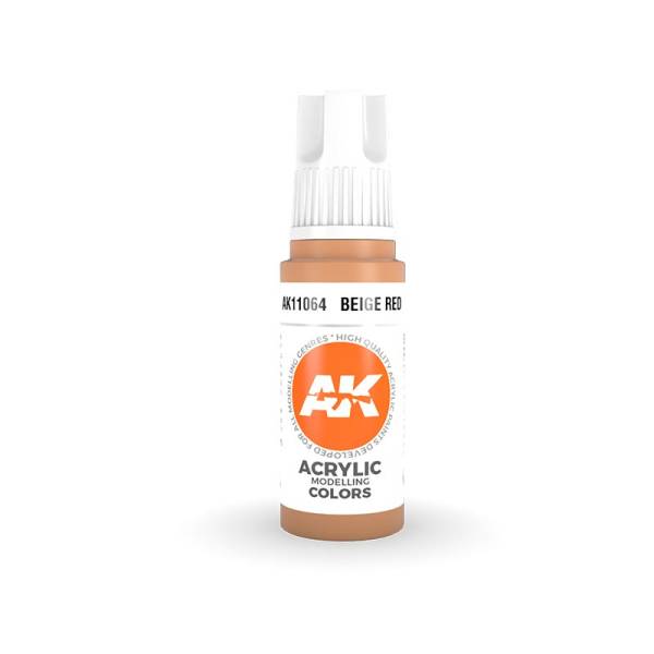 Beige Red 3rd Generation Acrylic Paint
