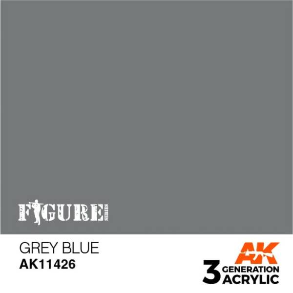 Figures Series Grey Blue 3rd Generation Acrylic Paint