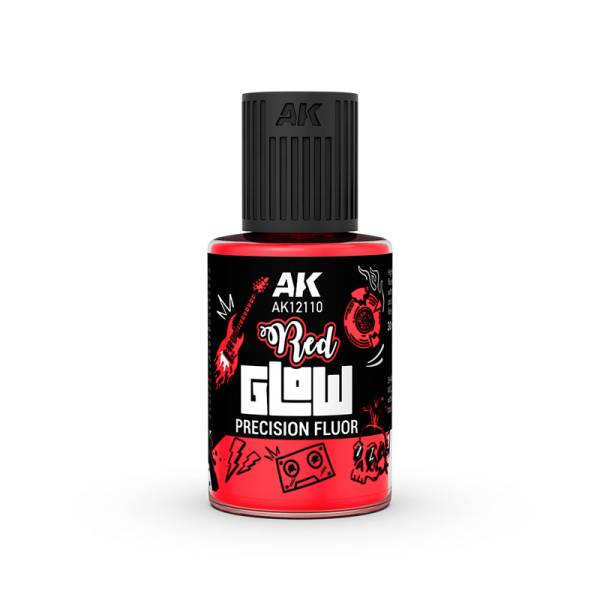 AK Interactive Glow Precision Flour - Red