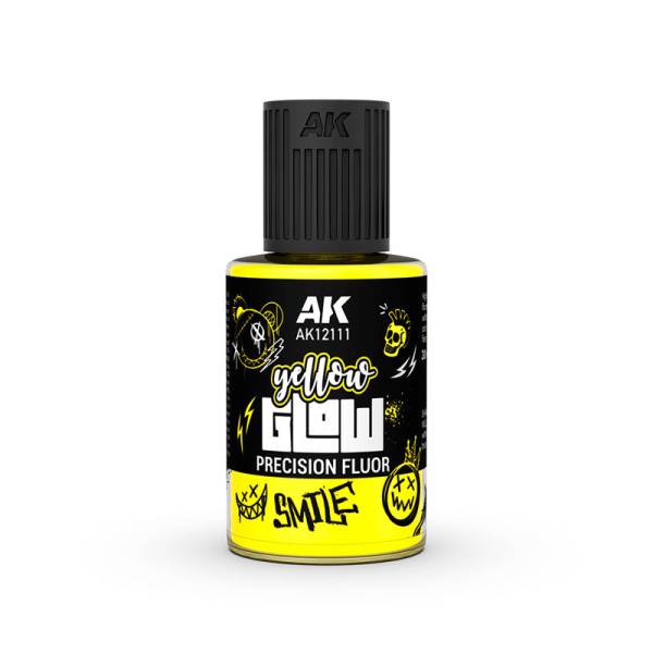 AK Interactive Glow Precision Flour - Yellow