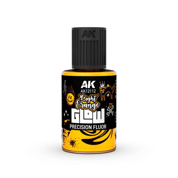 AK Interactive Glow Precision Flour - Light Orange