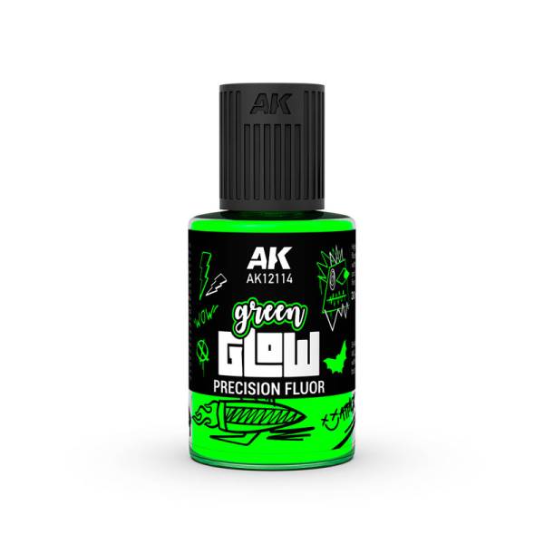 AK Interactive Glow Precision Flour - Green
