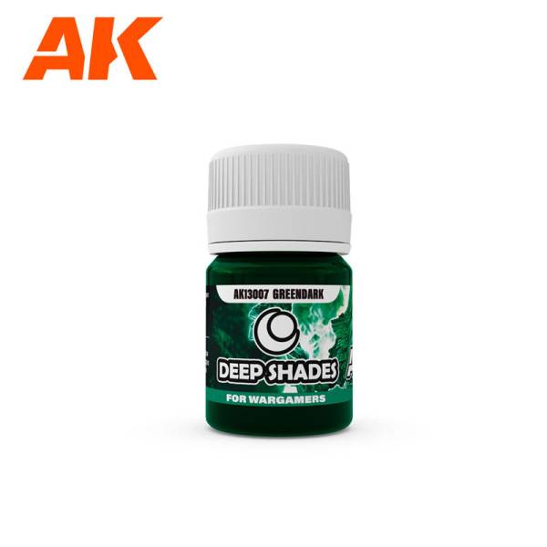 AK Interactive Wargame Series Deep Shades - Greendark