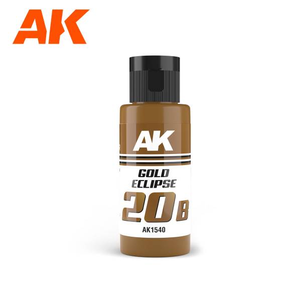 Dual Exo: 20B Gold Eclipse Acrylic Paint 60ml Bottle