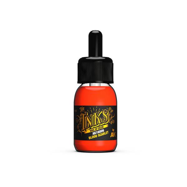 AK Interactive Inks - Blood Scarlet