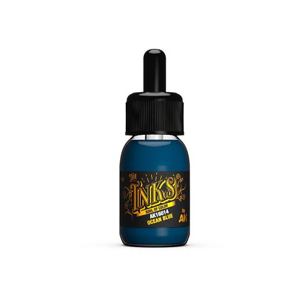 AK Interactive Inks - Ocean Blue