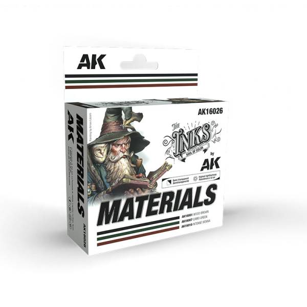 AK Interactive Inks Set - Materials
