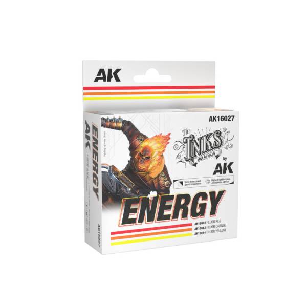 AK Interactive Inks Set - Energy