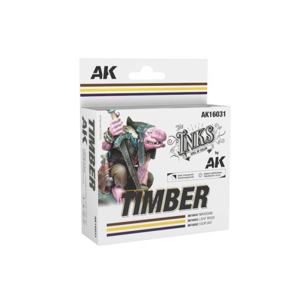 AK Interactive Inks Set - Timber