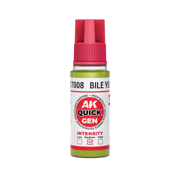 AK Interactive Bile Yellow Quick Gen Paint
