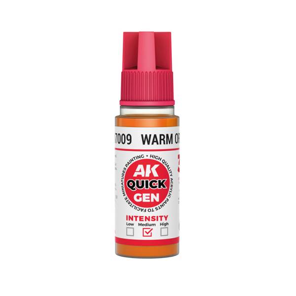 AK Interactive Warm Orange Quick Gen Paint