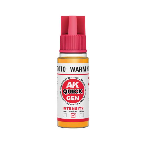 AK Interactive Warm Yellow Quick Gen Paint