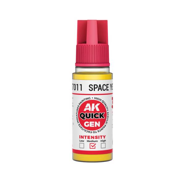 AK Interactive Space Yellow Quick Gen Paint
