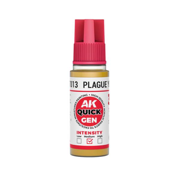 AK Interactive Plague Yellow Quick Gen Paint