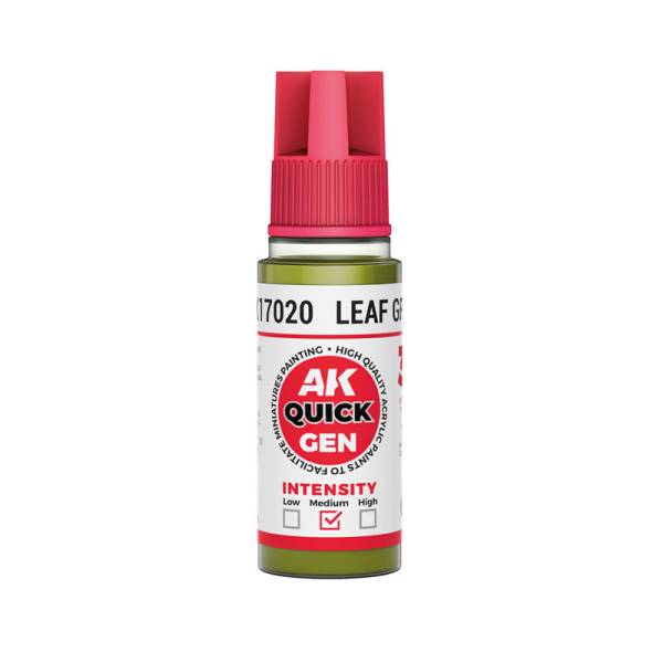 AK Interactive Leaf Green Quick Gen Paint