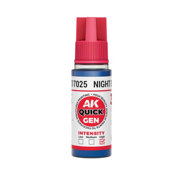 AK Interactive Night Blue Quick Gen Paint