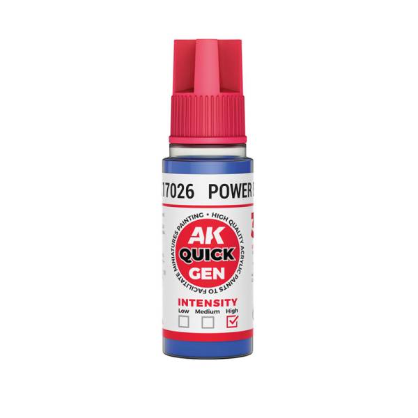 AK Interactive Power Blue Quick Gen Paint