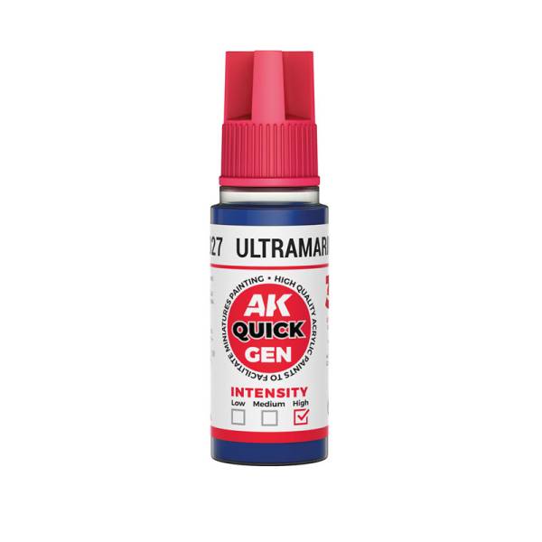 AK Interactive Ultramarine Blue Quick Gen Paint