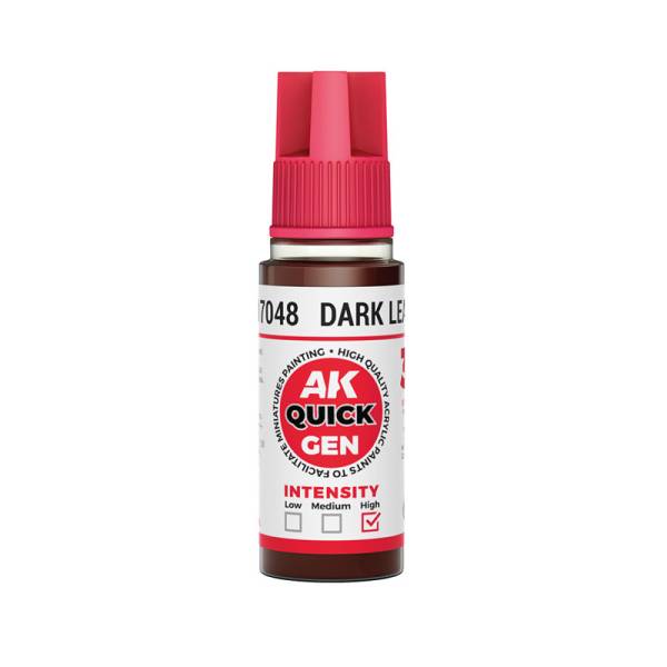 AK Interactive Dark Leather Quick Gen Paint