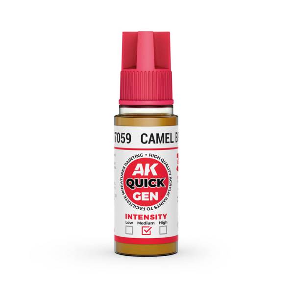 AK Interactive Camel Brown Quick Gen Paint