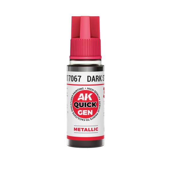 AK Interactive Dark Steel Quick Gen Paint