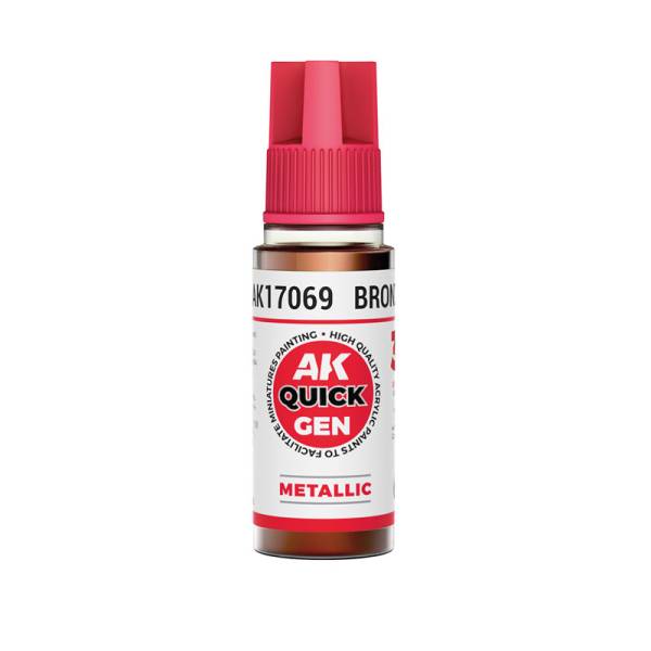 AK Interactive Bronze Quick Gen Paint