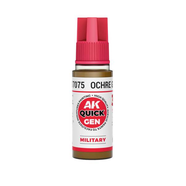 AK Interactive Ochre Uniform Quick Gen Paint