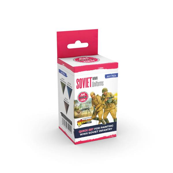 AK Interactive Quick Gen Paint Soviet Uniforms set
