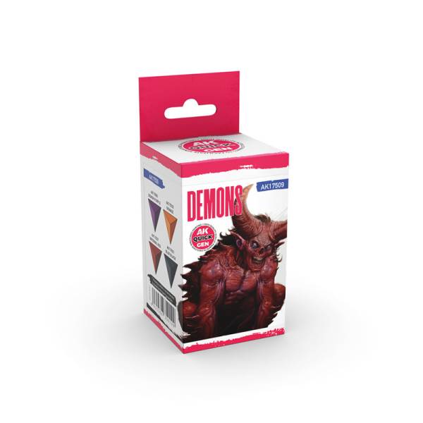AK Interactive Quick Gen Paint Demons set