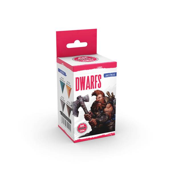 AK Interactive Quick Gen Paint Dwarfs set