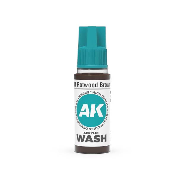 AK Interactive Rotwood Brown Wash 