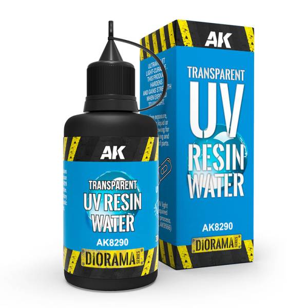 AK Interactive Diorama Series: Transparent UV Resin Water