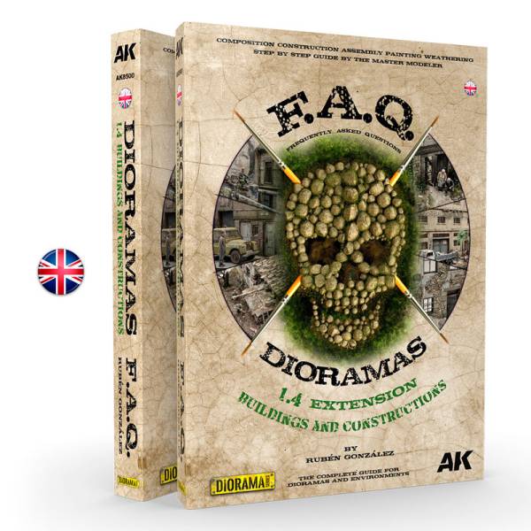 AK Interactive F.A.Q. DIORAMAS 1.4 Extension Buildings and Constructions