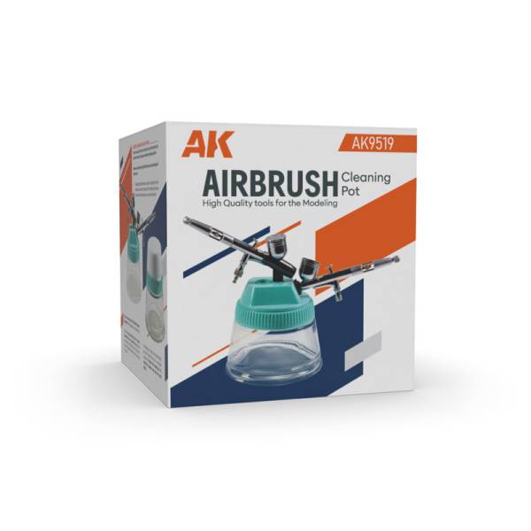 AK Interactive Airbrush Cleaning Pot