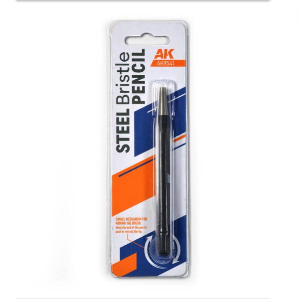 AK Interactive Steel Bristle Pencil
