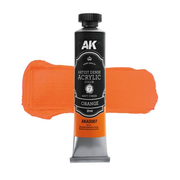 AK Interactive Artist Dense: Orange