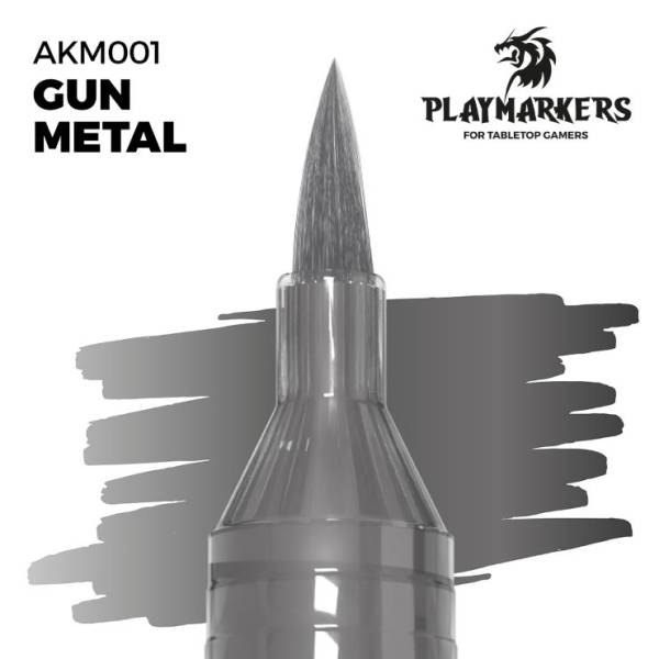 Playmarkers: Acrylic Gamers Paint Gun Metal