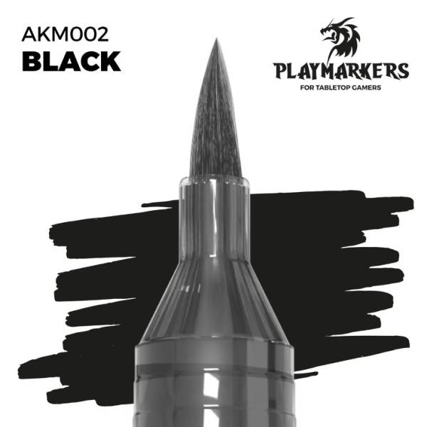 Playmarkers: Acrylic Gamers Paint Flat Black