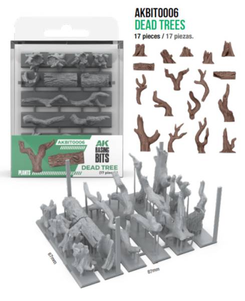 AK Interactive Basing Bits Dead Tree
