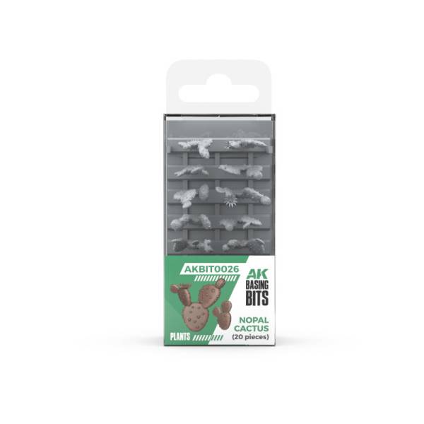 AK Interactive Basing Bits Nopal Cactus Plants