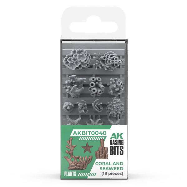 AK Interactive Basing Bits Coral and Seaweed