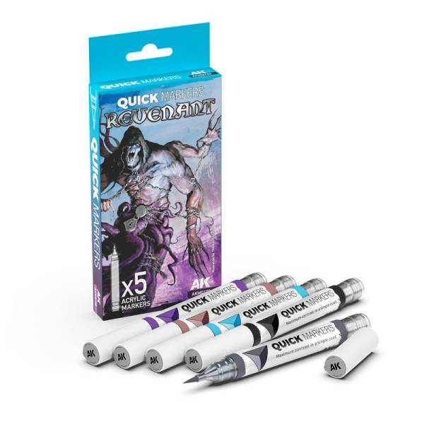 AK Interactive Quick Markers Revenant Set - ONLY 3 AVAILABLE AT THIS PRICE